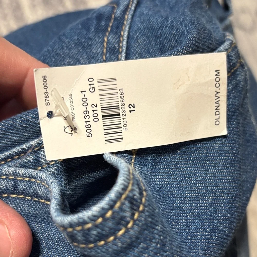 Boys Old Navy Paints Relaxed Fit with Built in Tough Denim Jeans size 12